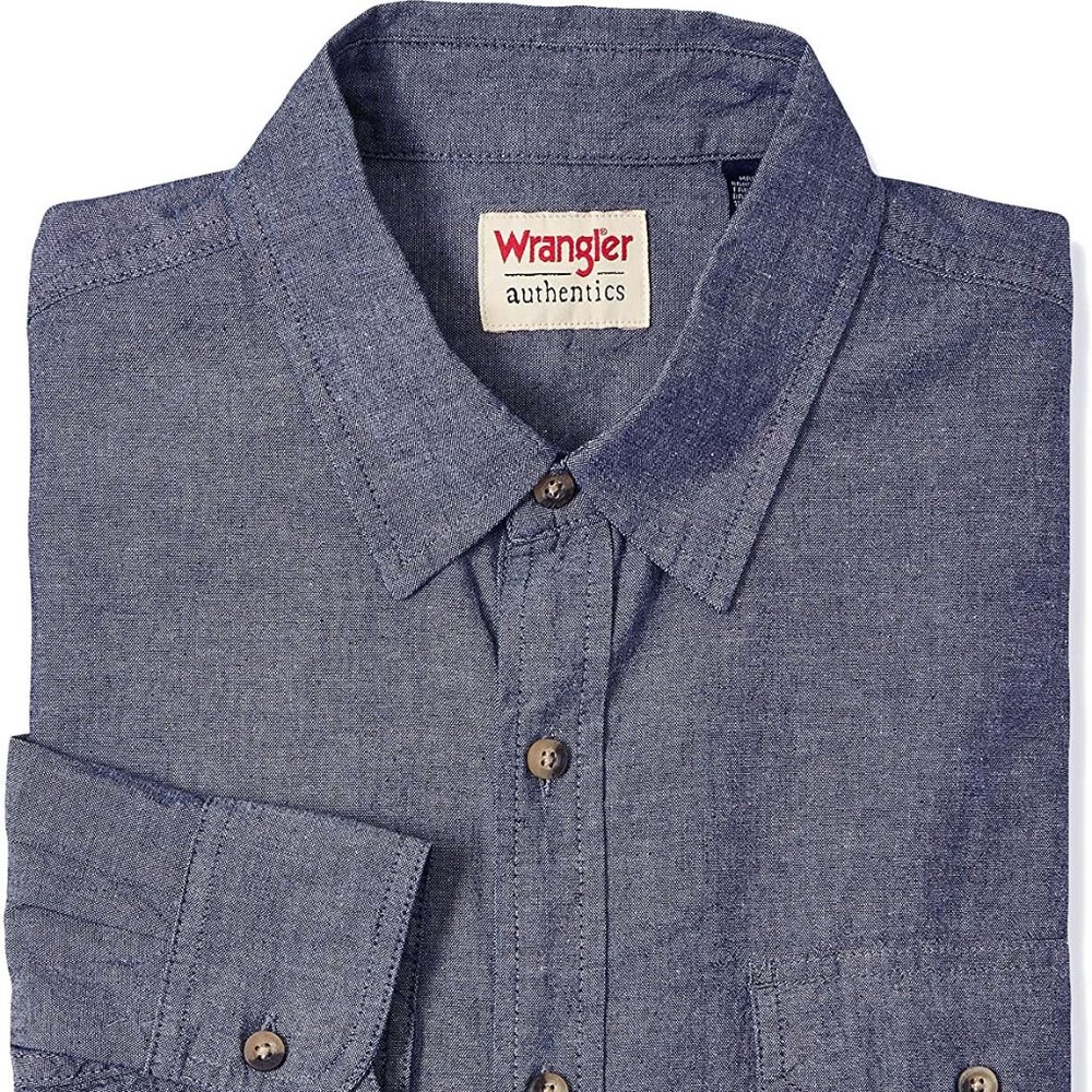 Wrangler Mens Authentics Long Sleeve